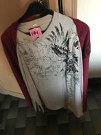 2 HEREN THESHIRTS BEIGE EN BORDEAU, Enlèvement, Neuf, Taille 52/54 (L), Beige