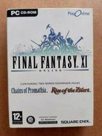 final fantasy XI Chains of Promathia + Rise of the Zilart, Games en Spelcomputers, Games | Pc, Ophalen of Verzenden, Zo goed als nieuw