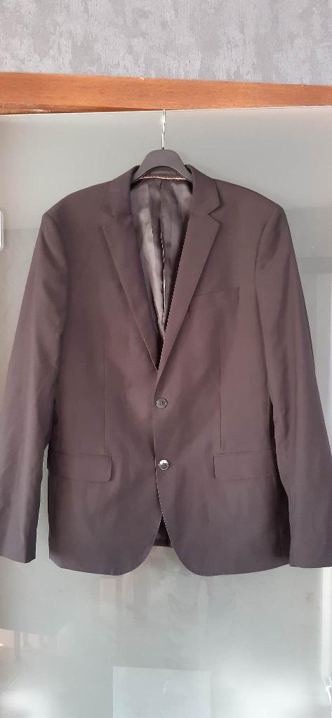 ZWARTE HEREN BLAZER MAAT XL, Kleding | Dames, Jasjes, Kostuums en Pakken, Zo goed als nieuw, Jasje, Maat 46/48 (XL) of groter