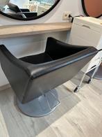 Kappersstoelen + wastafel, Ophalen, Gebruikt, Drie, Zwart