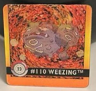 Pokémon #110 Weezing RARE eerste editie, Hobby en Vrije tijd, Verzamelkaartspellen | Pokémon, Zo goed als nieuw, Losse kaart, Ophalen
