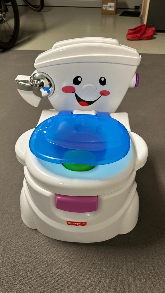 Pot Fisher Price avec son - Fisher Price Töpfchen mit Sound, Enfants & Bébés, Bains & Soins, Utilisé, Autres types, Autres marques