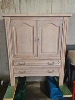 Gezandstraalde eiken kast bxdxh : 120x42x145, Huis en Inrichting, Ophalen, Gebruikt, 100 tot 150 cm, Eikenhout