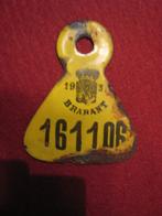 Fietsplaat Email Brabant 193 ? Fietstaksplaten, Verzenden