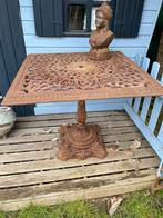 Brocante gietijzer tuintafel, Tuin en Terras, Ophalen