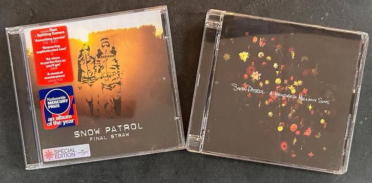 SNOW PATROL - Final Straw & A hundred million suns ( 2 CDs ), CD & DVD, CD | Rock, Comme neuf, Pop rock, Envoi