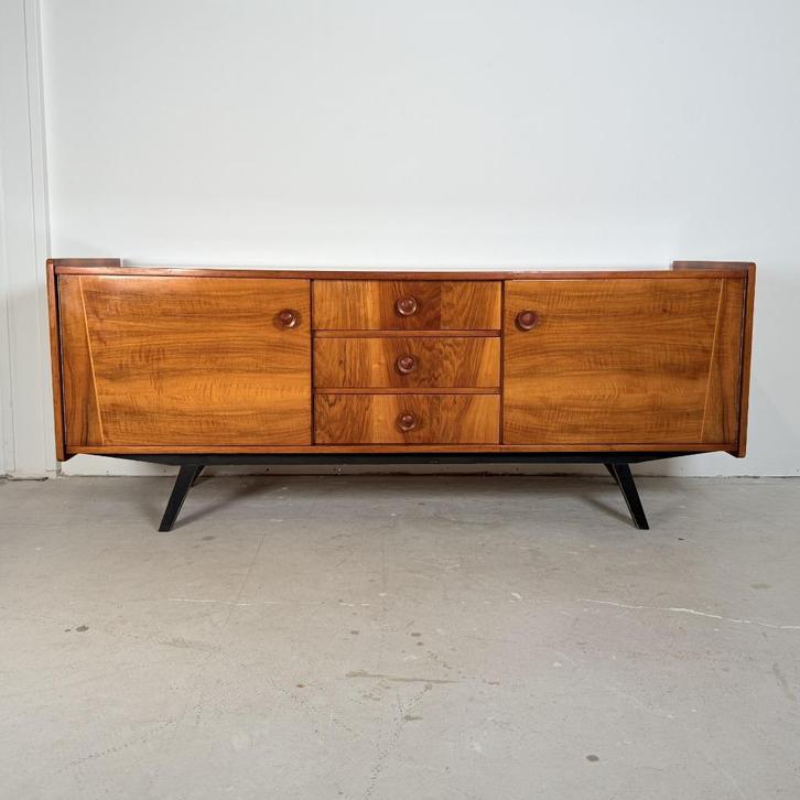 Vintage sideboard van “Bilea Bobingo” uit de jaren ‘60, Huis en Inrichting, Kasten | Dressoirs, Gebruikt, 150 tot 200 cm, 50 tot 75 cm