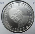 5th Thaler of Europe Paul-Henri Spaak 1973 zilver 92,5%, Timbres & Monnaies, Enlèvement ou Envoi, Belgique, Monnaie en vrac, Argent