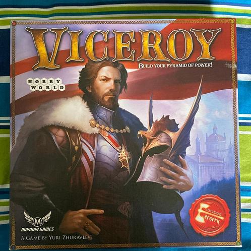 Viceroy + uitbreiding + speelmat, Hobby en Vrije tijd, Gezelschapsspellen | Kaartspellen, Gebruikt, Ophalen of Verzenden