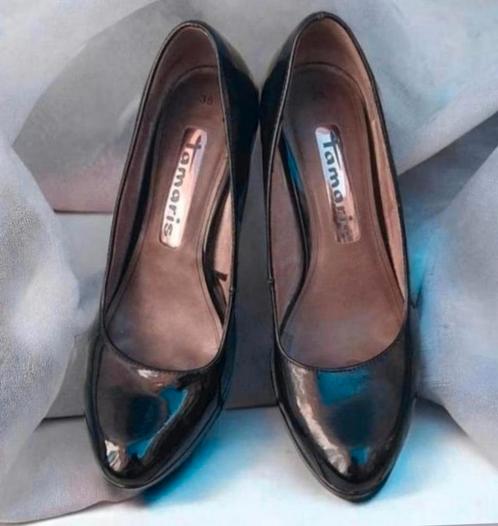 ✨️TAMARIS Zwarte Pumps - Maat 38 - In Topstaat✨️, Kleding | Dames, Schoenen, Zo goed als nieuw, Pumps, Zwart, Ophalen of Verzenden