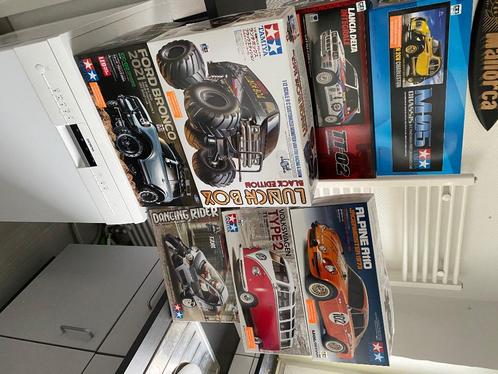 Tamiya lot de 7 voitures rc, Hobby en Vrije tijd, Modelbouw | Auto's en Voertuigen, Nieuw, Auto, Tamiya, Ophalen