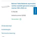 Nieuw verkeerd besteld, Huis en Inrichting, Badkamer | Badkamermeubels, Ophalen, Nieuw