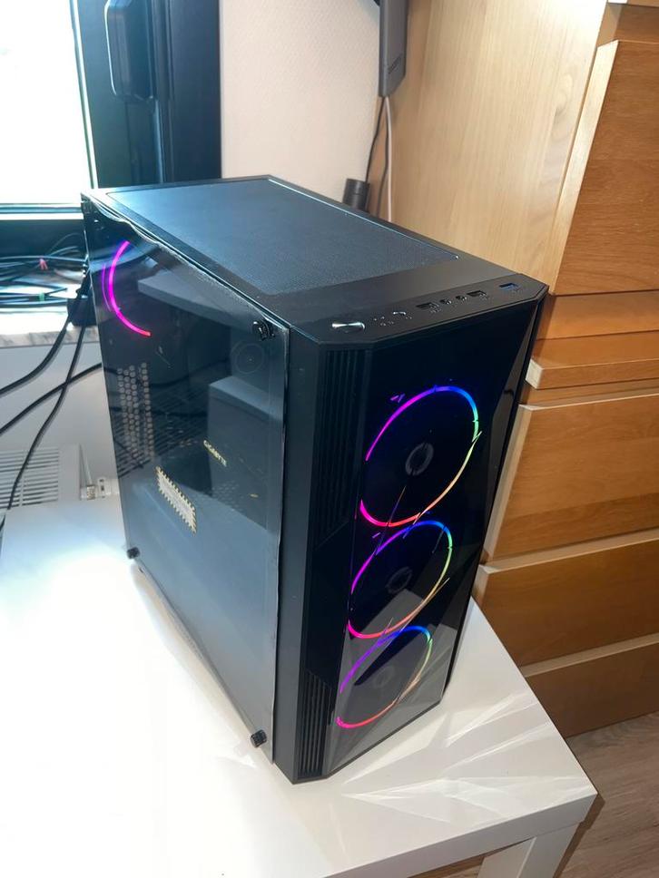 gaming pc i5-9600kf - 16gb - gigabyte 1660 super, Computers en Software, Desktop Pc's, Zo goed als nieuw, 3 tot 4 Ghz, HDD, SSD