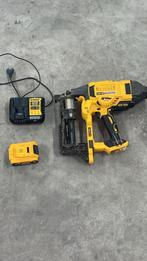 Dewalt DCFS950 spijkermachine, Doe-het-zelf en Bouw, Gereedschap | Boormachines, Ophalen, Zo goed als nieuw