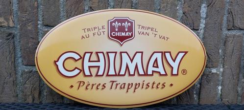 Reclamebord Chimay triple, Verzamelen, Biermerken, Nieuw, Reclamebord, Plaat of Schild, Overige merken, Ophalen of Verzenden