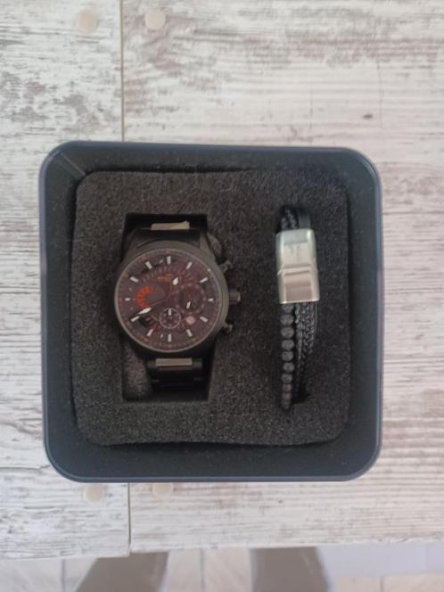 Rotorcraft Cockpit RGS2 horloge cadeauset, Handtassen en Accessoires, Horloges | Heren, Nieuw, Polshorloge, Overige merken, Staal
