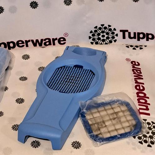 Tupperware cuby chef/groenten fruitsnijder/friet Nieuw, Huis en Inrichting, Keuken | Tupperware, Nieuw, Blauw, Ophalen of Verzenden