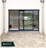 ramen pvc wit uit stock raam met glas stockverkoop RAMENHAL, Kunststof, Verzenden, Nieuw, 150 tot 225 cm