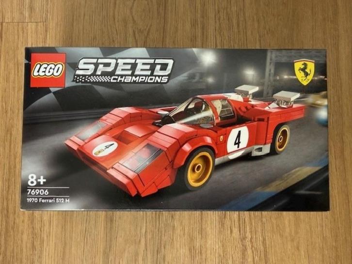 Lego 76906 - Ferrari 512M de 1970, Enfants & Bébés, Jouets | Duplo & Lego, Neuf, Lego, Ensemble complet, Enlèvement ou Envoi