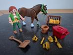 Playmobil shire met paardenbox - 5108, Ophalen of Verzenden, Zo goed als nieuw, Complete set