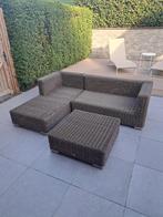 Mooie 3-delige lounge set in rotan look merk Bois le Duc, Ophalen, 4 zitplaatsen, Kunststof, Gebruikt