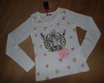 CKS witte longsleeve met print tijger (152) (nieuw), Kinderen en Baby's, Kinderkleding | Maat 152, Nieuw, Meisje, CKS, Ophalen of Verzenden