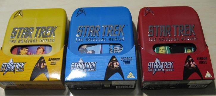 Star Trek The Original Series (3 seizoenen), Cd's en Dvd's, Dvd's | Tv en Series, Zo goed als nieuw, Science Fiction en Fantasy