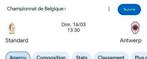 Standard de liège - Antwerp 3 tickets, Tickets & Billets