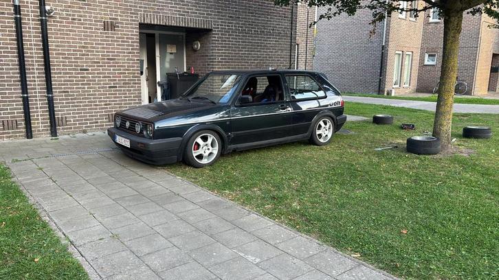 Golf 2 1.8, Auto's, Volkswagen, Particulier, Golf, Benzine, Handgeschakeld, Rood, Ophalen