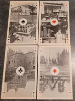 4 fotokaarten/ postkaarten: Turnhout - Museum speelkaarten, Sport en Spel, Ongelopen, Ophalen of Verzenden