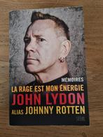 Joh  Lydon  johnny rotten, Livres, Comme neuf, Enlèvement ou Envoi