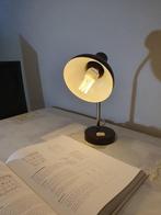 Vintage bureaulamp (60-70 jaren) donkerbruin, Ophalen, Zo goed als nieuw, Metaal, Minder dan 50 cm