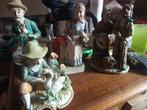 Lot de 4 anciennes statuettes, Ophalen
