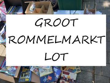 Zeer groot varia rommelmarkt spullen beschikbaar voor biedingen