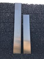 1 nieuwe reststuk aluminium traanplaat 300cm x 23,5cm 3,5/5, Doe-het-zelf en Bouw, Nieuw, Ophalen