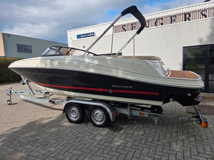 Bayliner VR6 - 4.5L - biminitop - met garantie, Watersport en Boten, Speedboten, Zo goed als nieuw, Ophalen