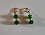 Oorbellen „Jade Chic”, Hangers, Nieuw, Ophalen of Verzenden, Groen