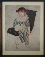 Repro "Paul in a clown suit" (PPicasso), Antiek en Kunst, Ophalen of Verzenden