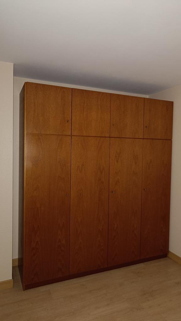 Ruime strakke kleerkast opbergkast jaren 70, Huis en Inrichting, Kasten | Kleerkasten, Gebruikt, Met deur(en), Ophalen