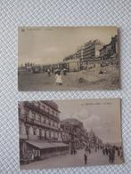 2 Postkaarten Heist aan Zee  Heyst sur Mer, Verzamelen, Postkaarten | België, Verzenden, Voor 1920, Gelopen, West-Vlaanderen
