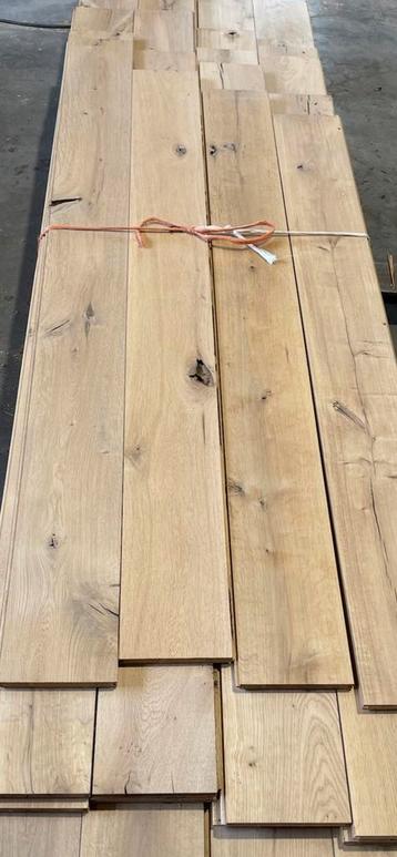 Prachtige oude Franse eikenparket, massief 46 m2 ~16cm breed beschikbaar voor biedingen