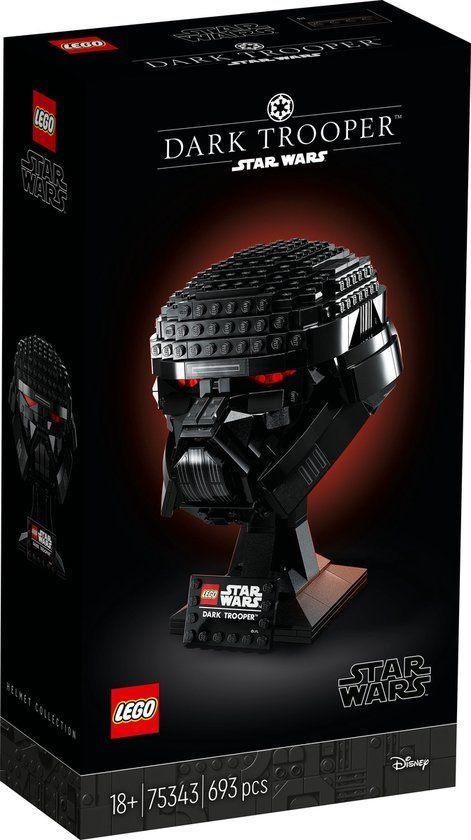 LEGO STAR WARS 75343 Dark trooper helm nieuw, Kinderen en Baby's, Speelgoed | Duplo en Lego, Nieuw, Lego, Complete set, Ophalen of Verzenden