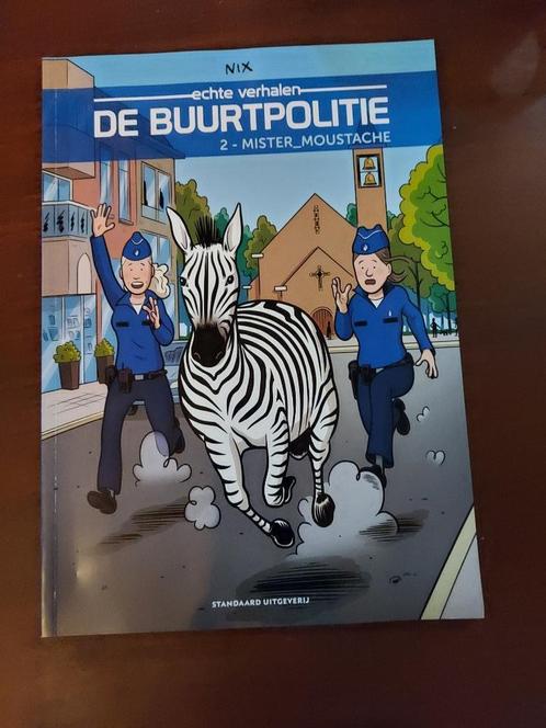 Strip De Buurtpolitie 2 Mister Moutache, Boeken, Stripverhalen, Gelezen, Eén stripboek, Verzenden