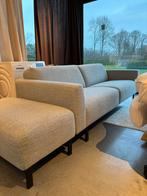 Moome designzetel 3-zit met poef, Trois personnes, 200 à 250 cm, Banc droit, Comme neuf