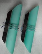 twee lichtgroene muurlampen, Ophalen of Verzenden