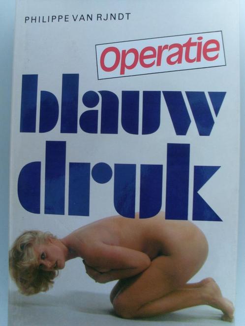 Operatie blauwdruk P Van Rijndt, Boeken, Romans, Zo goed als nieuw, Nederland, Ophalen of Verzenden