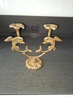 Antieke kandelaar., Antiek en Kunst, Ophalen of Verzenden, Koper of Brons