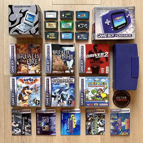 GBA SP/GBA-consoles + spellen, Games en Spelcomputers, Games | Nintendo Game Boy, Zo goed als nieuw, Ophalen of Verzenden