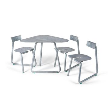 Table / 3 chaises design,Atelier Serruys •LIVRAISON GRATUITE beschikbaar voor biedingen