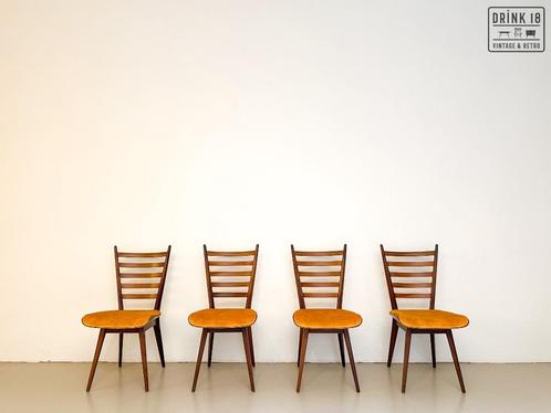 Vier eetkamerstoelen - Pastoe, Antiek en Kunst, Curiosa en Brocante, Ophalen